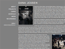Tablet Screenshot of danajessen.com